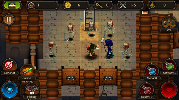 Игра Dungeon of gain, скриншот