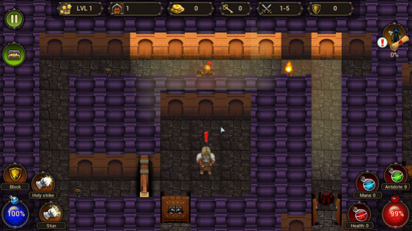 Игра Dungeon of gain, скриншот