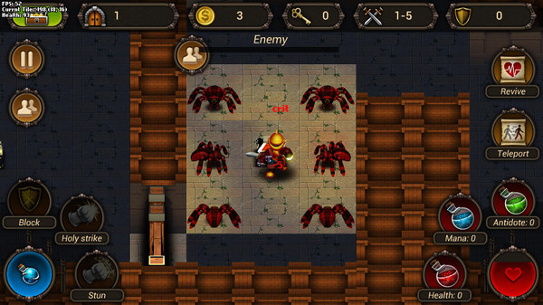 Игра Dungeon of gain, скриншот
