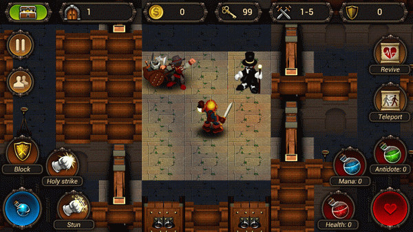Игра Dungeon of gain, скриншот