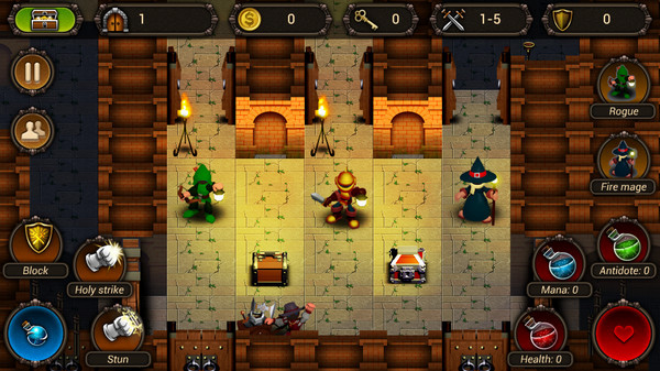 Игра Dungeon of gain, скриншот