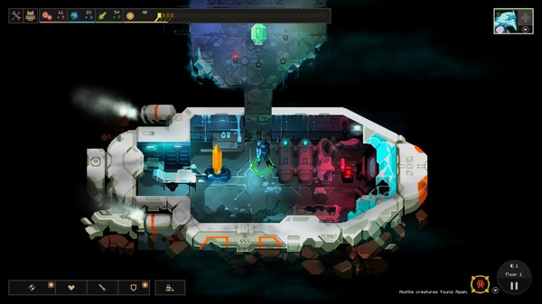 Игра Dungeon of the ENDLESS - Deep Freeze Add-on, скриншот