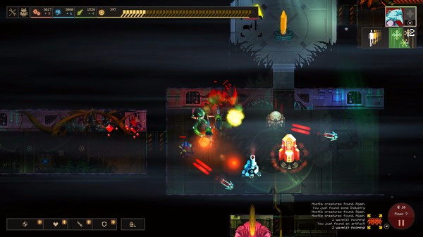 Игра Dungeon of the ENDLESS - Deep Freeze Add-on, скриншот