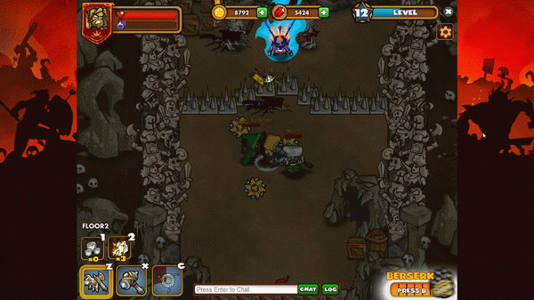 Игра Dungeon Rampage, скриншот