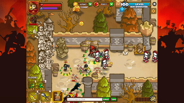 Игра Dungeon Rampage, скриншот