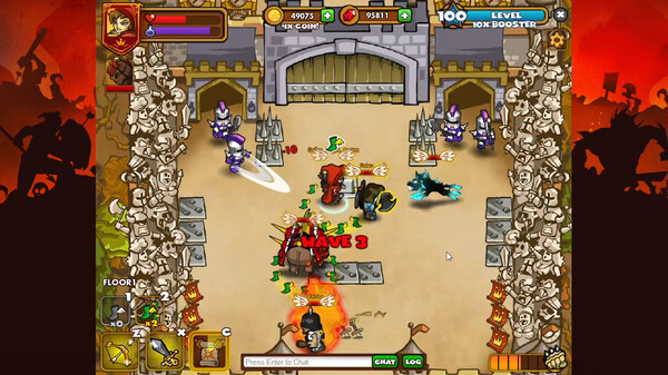 Игра Dungeon Rampage, скриншот