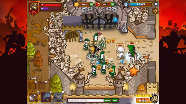 Игра Dungeon Rampage, скриншот