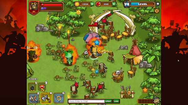 Игра Dungeon Rampage, скриншот