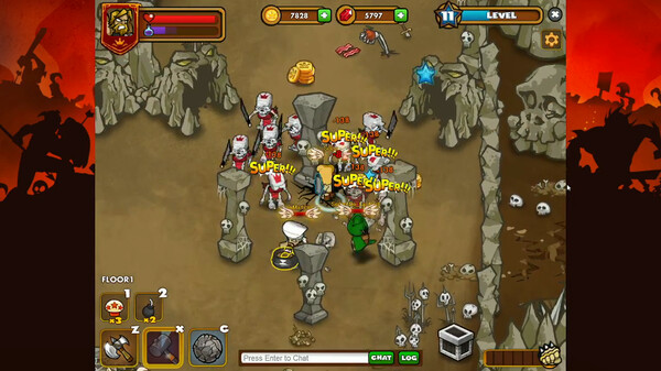 Игра Dungeon Rampage, скриншот
