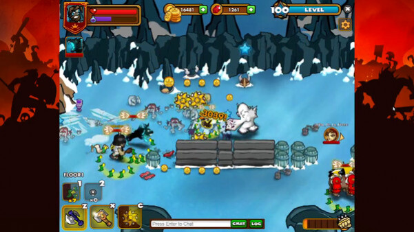 Игра Dungeon Rampage, скриншот