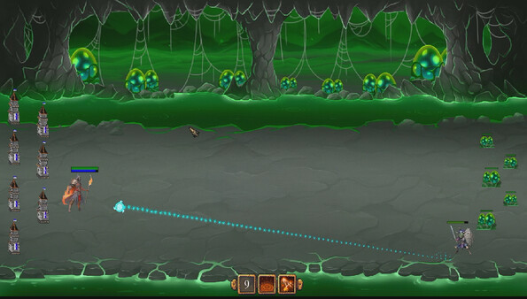 Игра Dungeon Rebound, скриншот