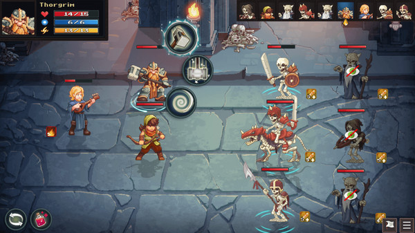 Игра Dungeon Rushers, скриншот