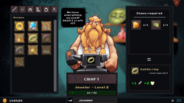 Игра Dungeon Rushers, скриншот