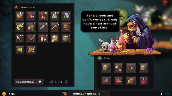 Игра Dungeon Rushers, скриншот
