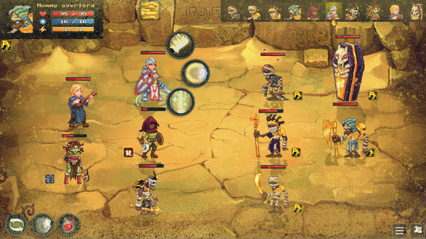 Игра Dungeon Rushers, скриншот