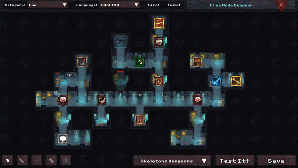 Игра Dungeon Rushers, скриншот