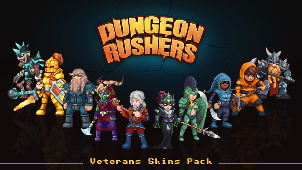 Игра Dungeon Rushers - Veterans Skins Pack, скриншот