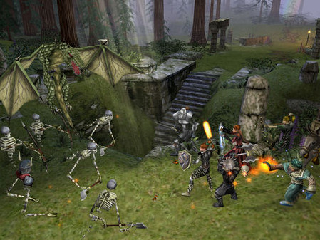 Игра Dungeon Siege, скриншот