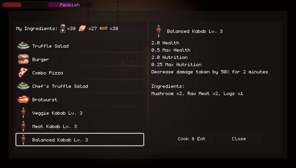 Игра Dungeon Survivor, скриншот