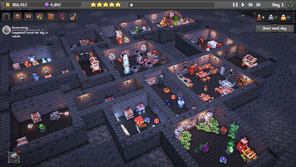 Игра Dungeon Tycoon, скриншот