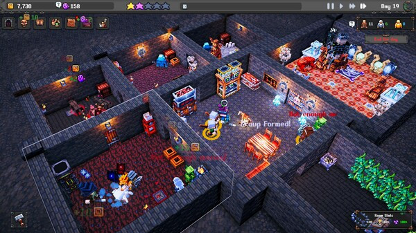 Игра Dungeon Tycoon, скриншот