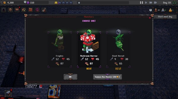 Игра Dungeon Tycoon, скриншот