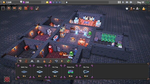 Игра Dungeon Tycoon, скриншот