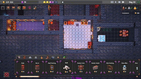 Игра Dungeon Tycoon, скриншот