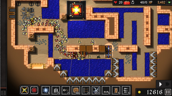 Игра Dungeon Warfare 2, скриншот