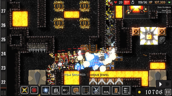 Игра Dungeon Warfare 2, скриншот