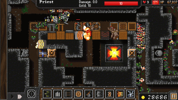 Игра Dungeon Warfare, скриншот