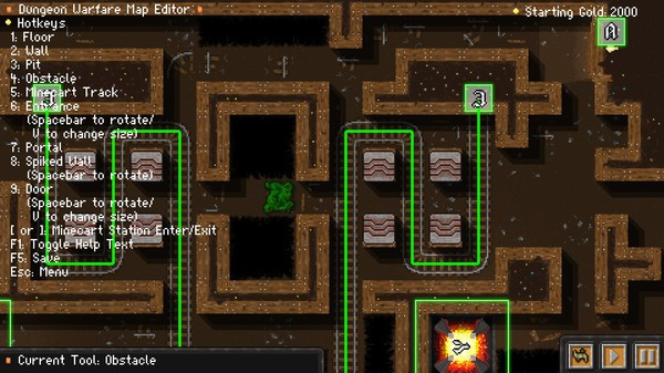 Игра Dungeon Warfare, скриншот