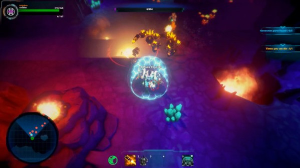 Игра Dungeons and Robots, скриншот