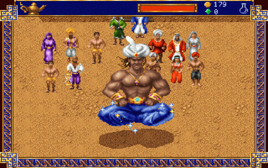 Игра Dungeons & Dragons - Al-Qadim: The Genie's Curse, скриншот