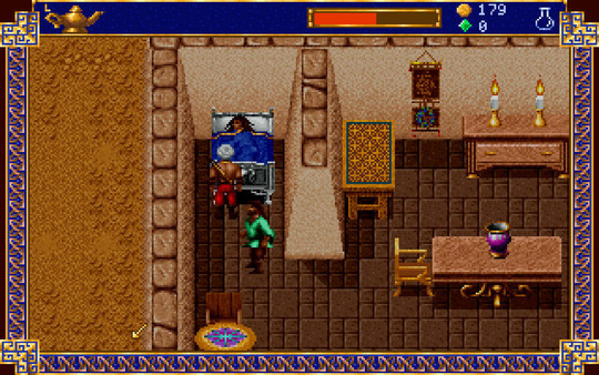 Игра Dungeons & Dragons - Al-Qadim: The Genie's Curse, скриншот