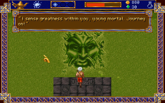 Игра Dungeons & Dragons - Al-Qadim: The Genie's Curse, скриншот