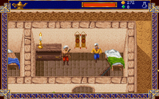 Игра Dungeons & Dragons - Al-Qadim: The Genie's Curse, скриншот