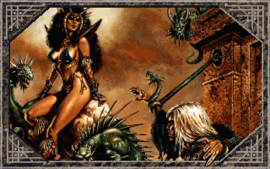 Игра Dungeons & Dragons: Krynn Series, скриншот