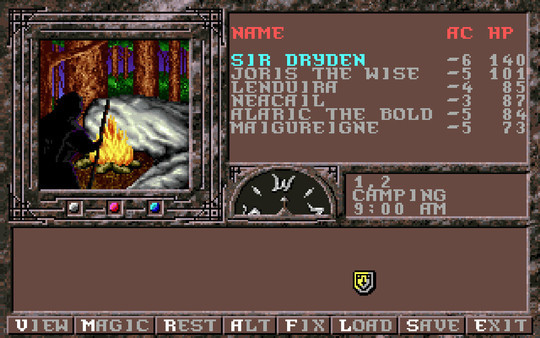 Игра Dungeons & Dragons: Krynn Series, скриншот