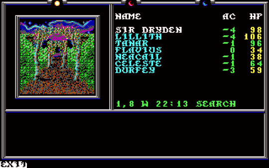 Игра Dungeons & Dragons: Krynn Series, скриншот