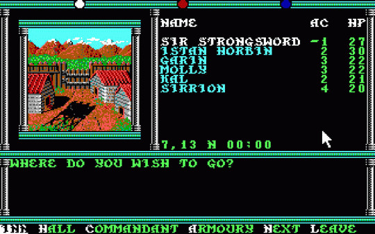 Игра Dungeons & Dragons: Krynn Series, скриншот