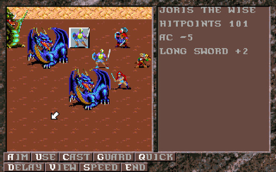 Игра Dungeons & Dragons: Krynn Series, скриншот