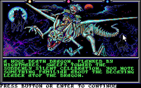 Игра Dungeons & Dragons: Krynn Series, скриншот