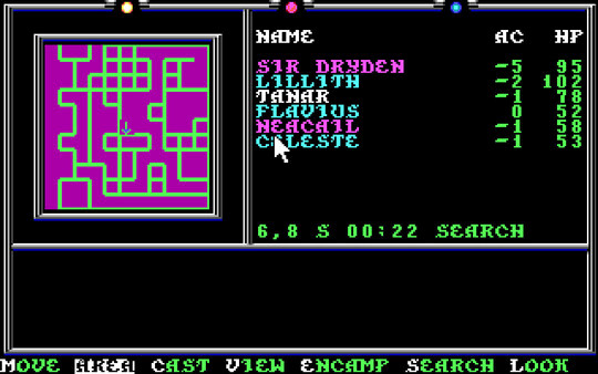 Игра Dungeons & Dragons: Krynn Series, скриншот