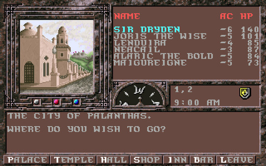 Игра Dungeons & Dragons: Krynn Series, скриншот