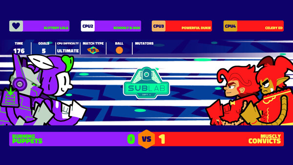 Игра Dunk Dunk, скриншот