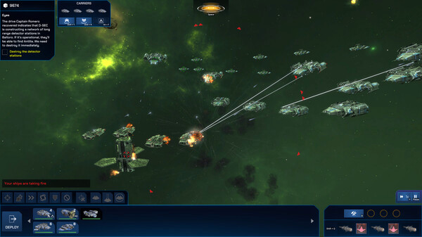 Игра Dust Fleet, скриншот