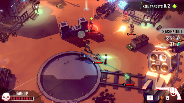Игра Dust & Neon, скриншот