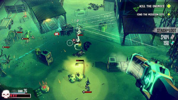 Игра Dust & Neon, скриншот
