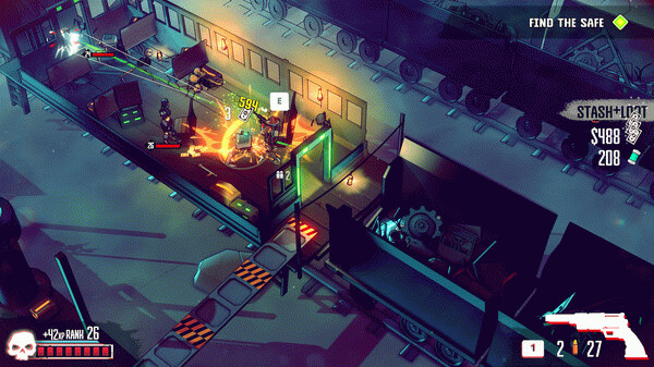 Игра Dust & Neon, скриншот